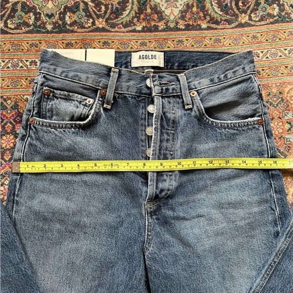 Agolde 90’s Crop Straight Jeans - Picture 4 of 8